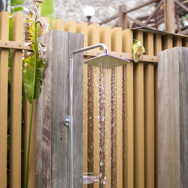 Cost of Outdoor Shower Plumbing in Johnson City