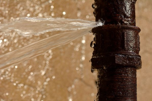 Busted Pipe Repair in Johnson City