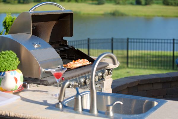 Cost of Outdoor Kitchen Plumbing in Johnson City