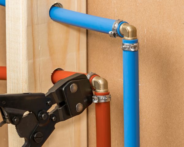 Pex Piping Installation in Johnson City
